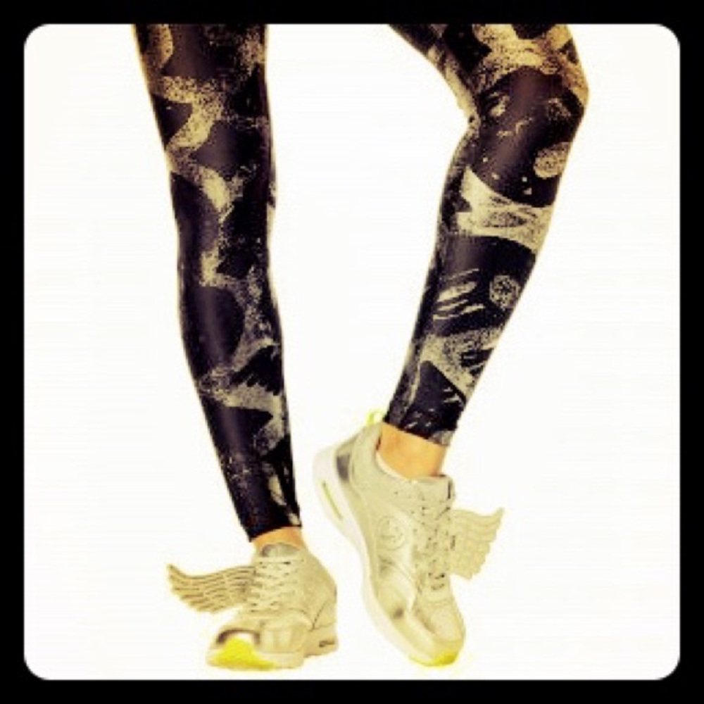 Zumba Air Classic shoes with wing shoe charms